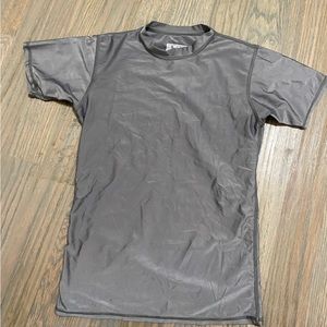 Grey compression shirt